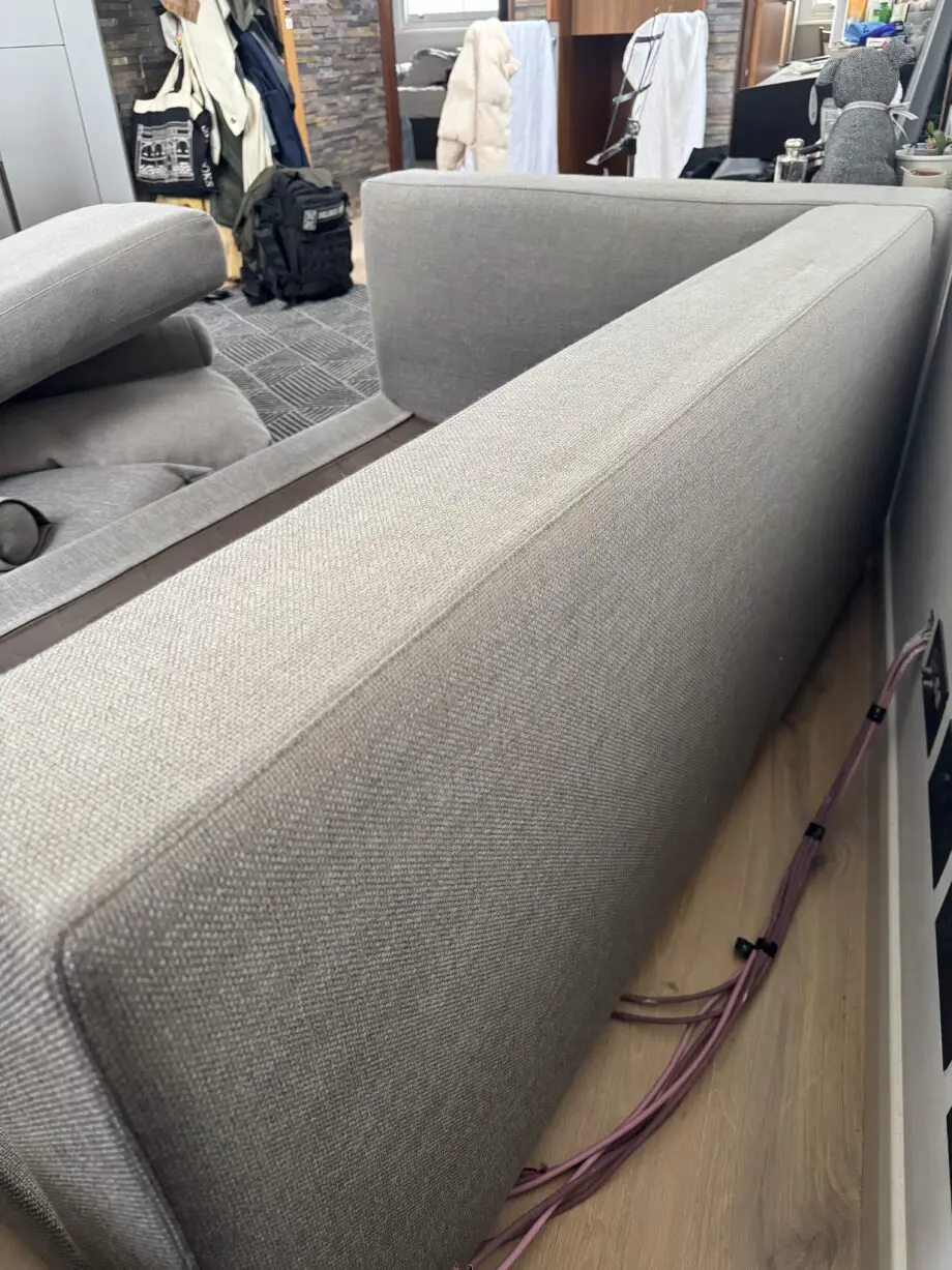 Camerich Grey L-shaped Corner Sofa