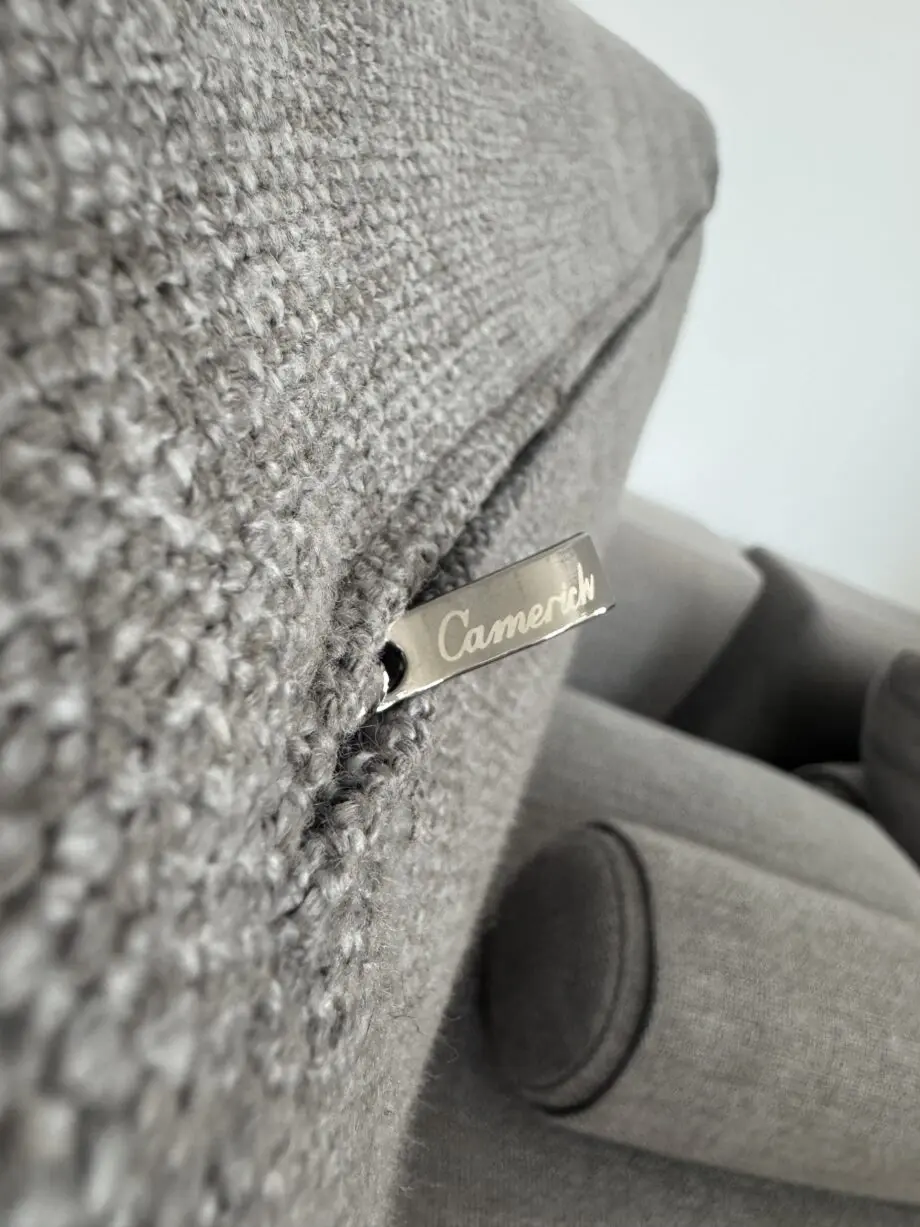 Camerich Grey L-shaped Corner Sofa