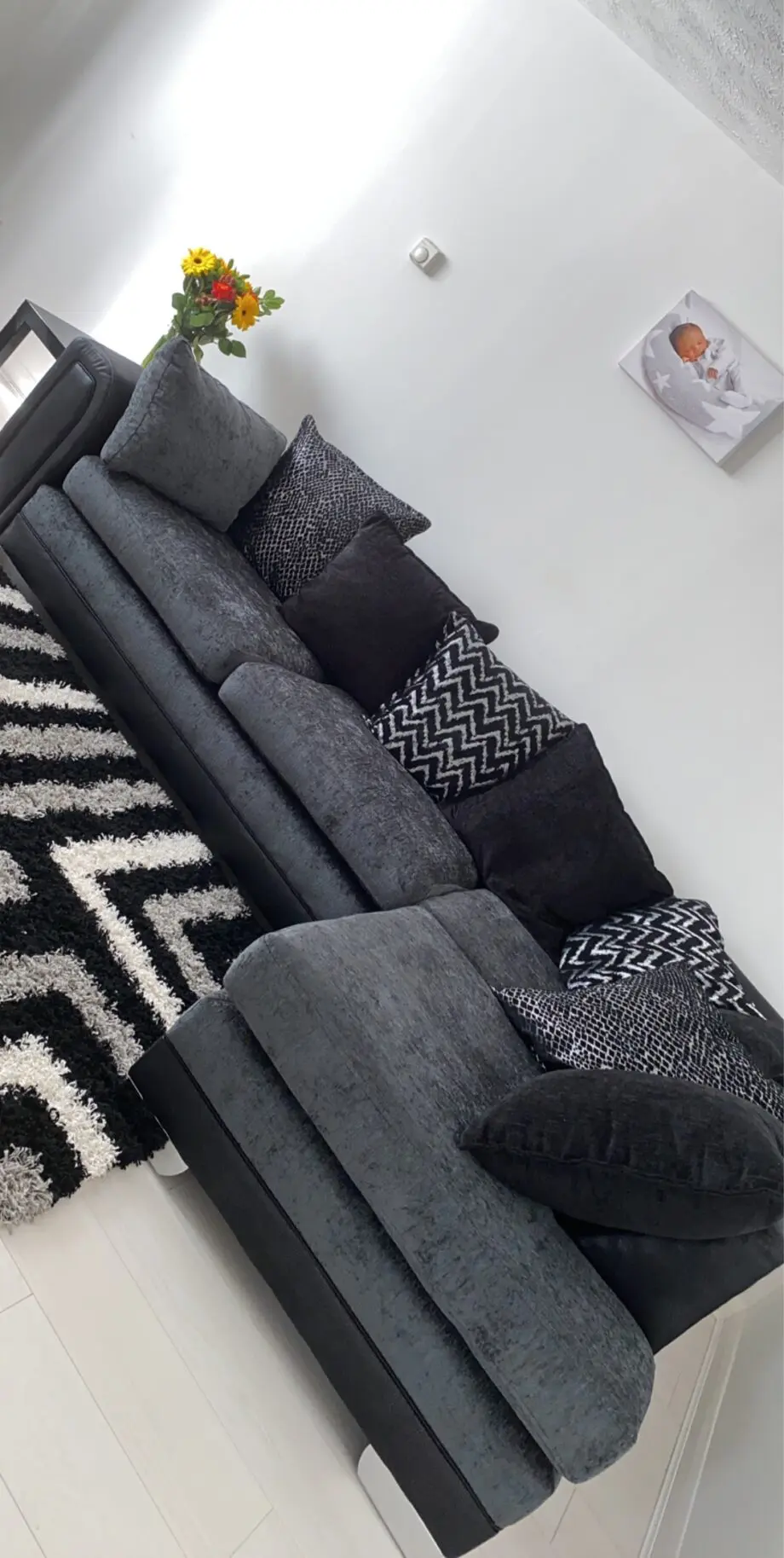 DFS left hand side L shape sofa