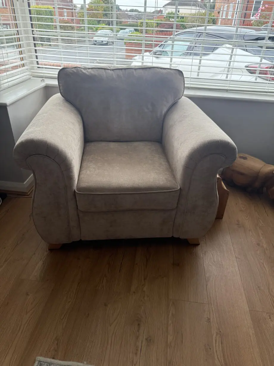 Sofa and chair