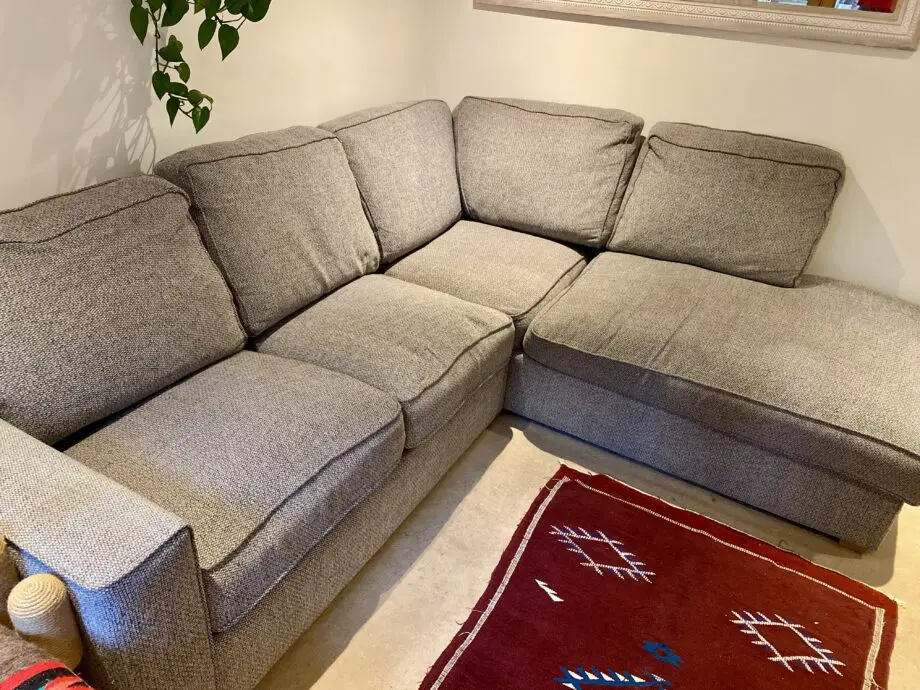 Furniture Village Grey Corner Sofa Bed