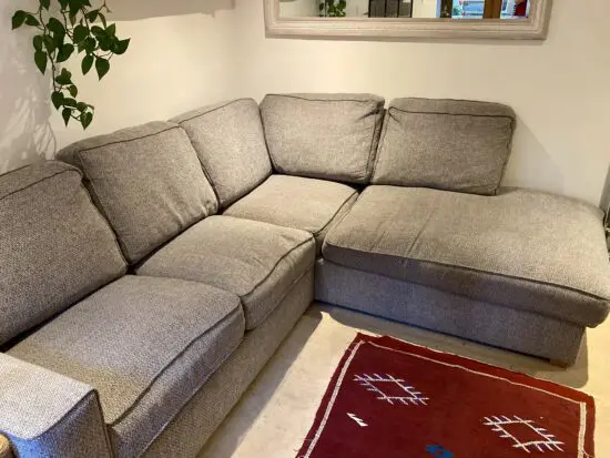 Furniture Village Grey Corner Sofa Bed