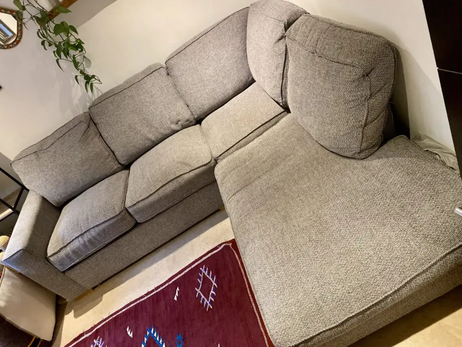 Furniture Village Grey Corner Sofa Bed