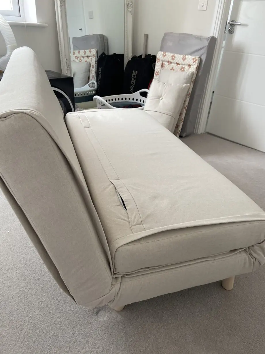 Laura James Oatmeal Sofa Bed