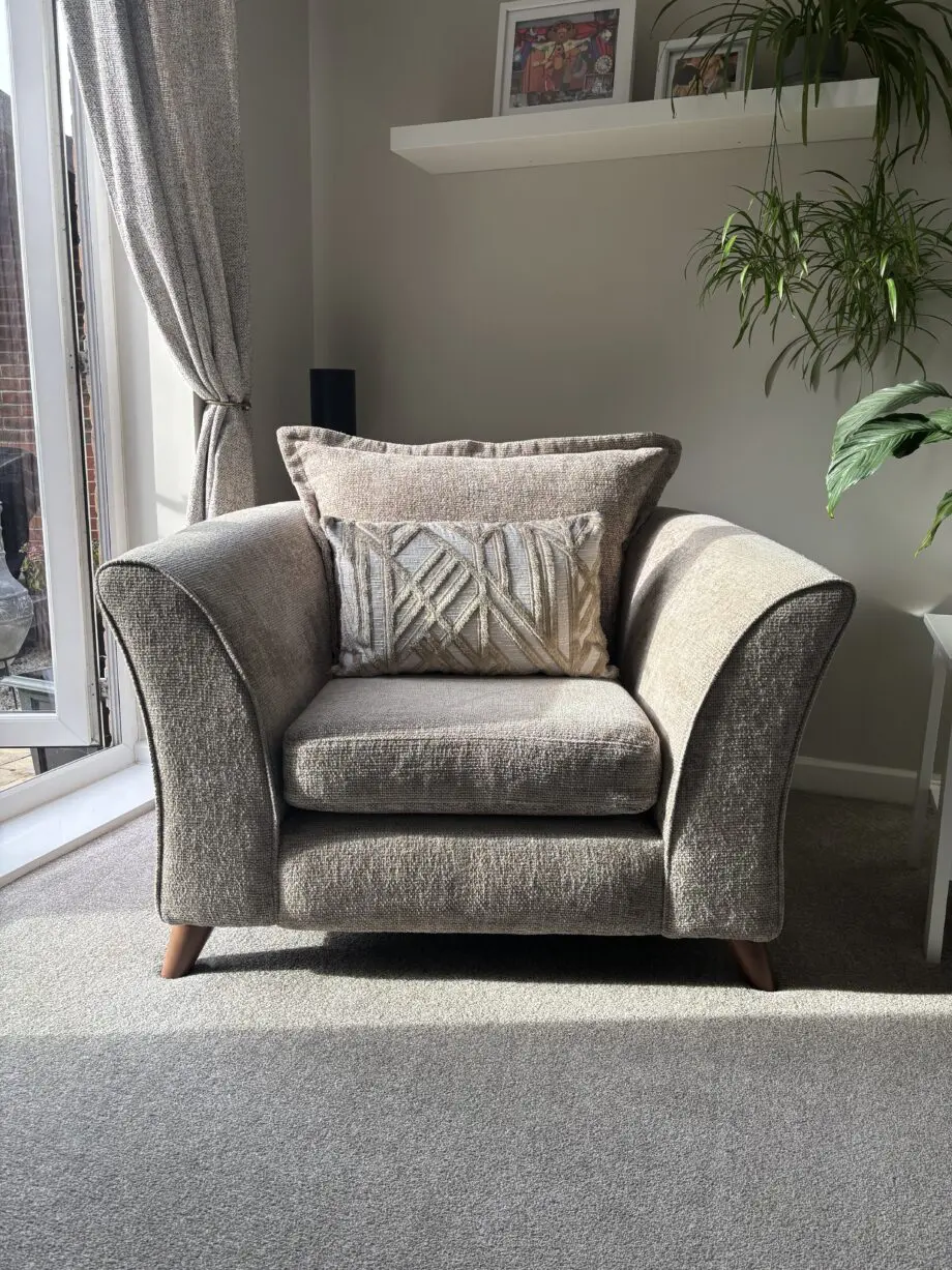 Sofology corner sofa, chair and pouffe