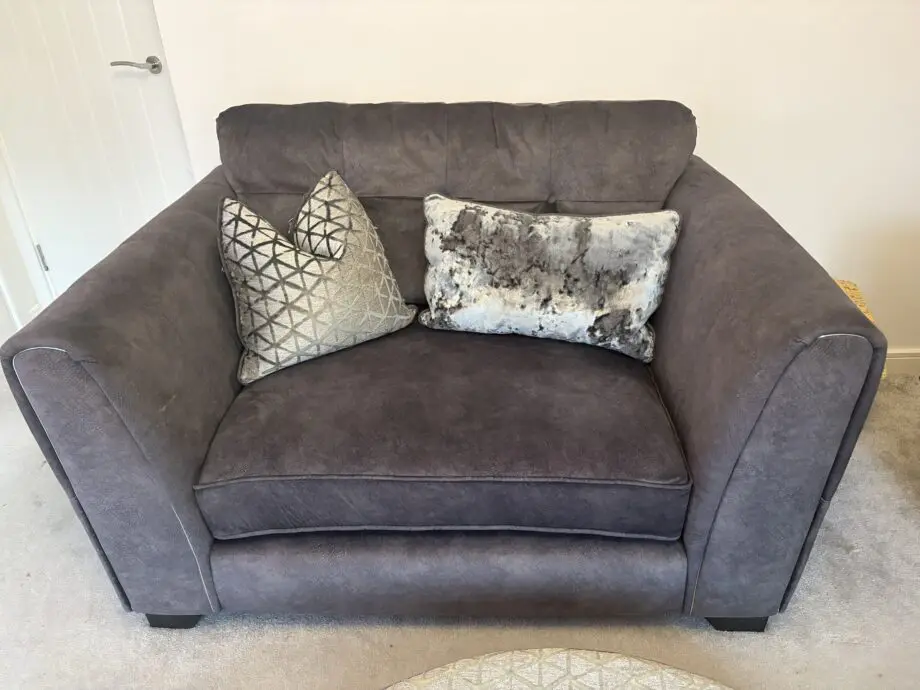 Furniture Village Ariana Dapple Mink Sofa Set