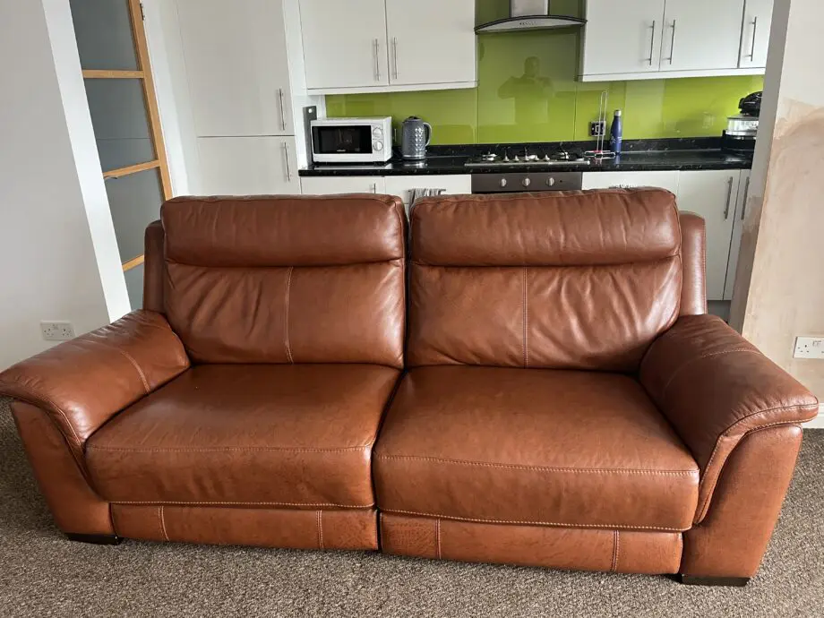 DFS Colour Brandy Vento 3 Seat Dble Recliner + by Footrest