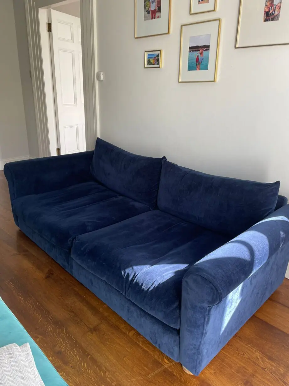 Arlo & Jacob Blue sofa