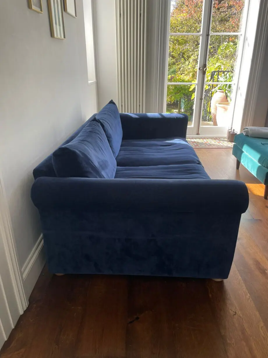 Arlo & Jacob Blue sofa