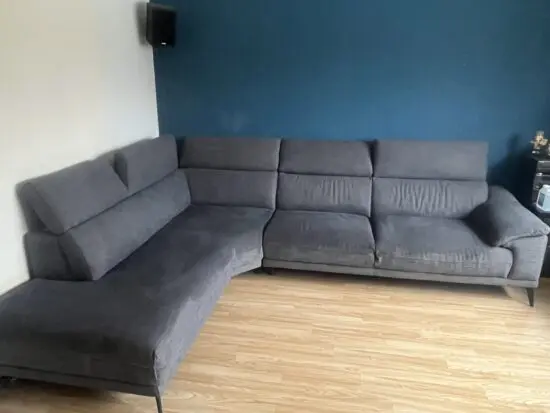 Grey Barker & stonehouse corner sofa