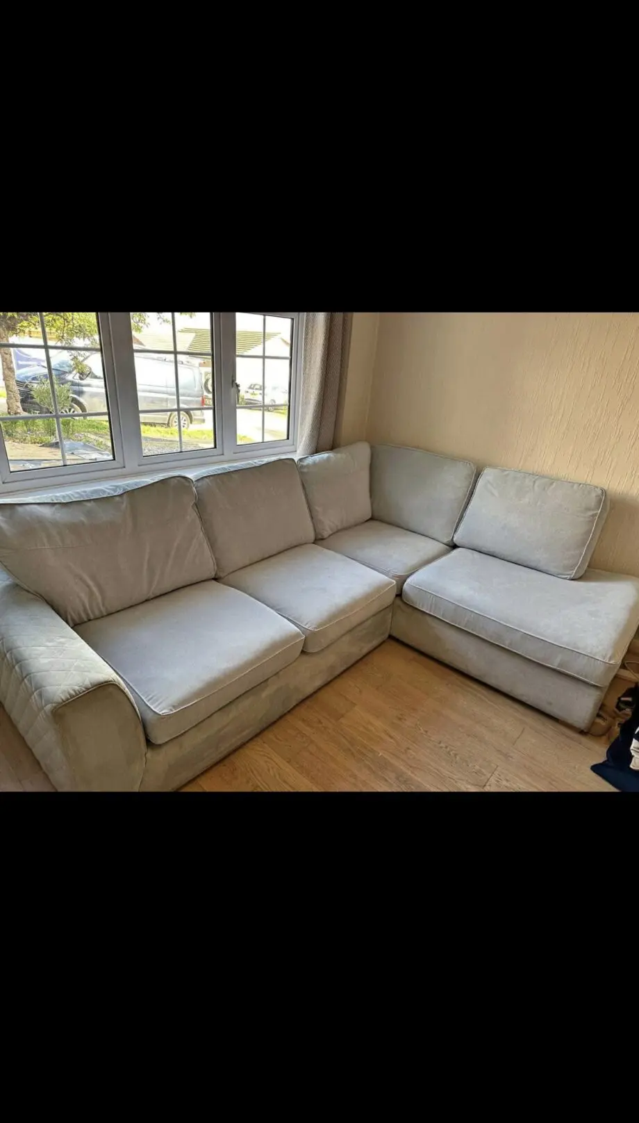 DFS Blue Orka sofa