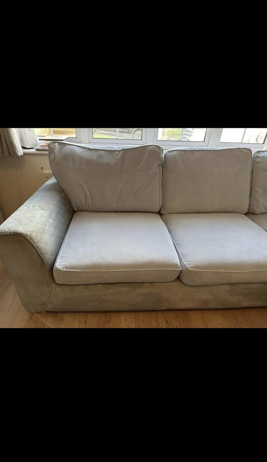 DFS Blue Orka sofa