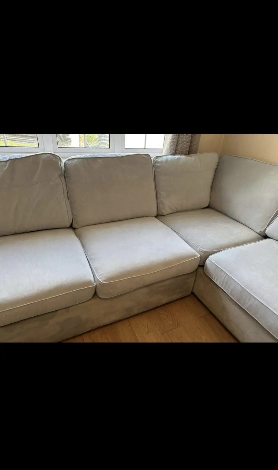 DFS Blue Orka sofa