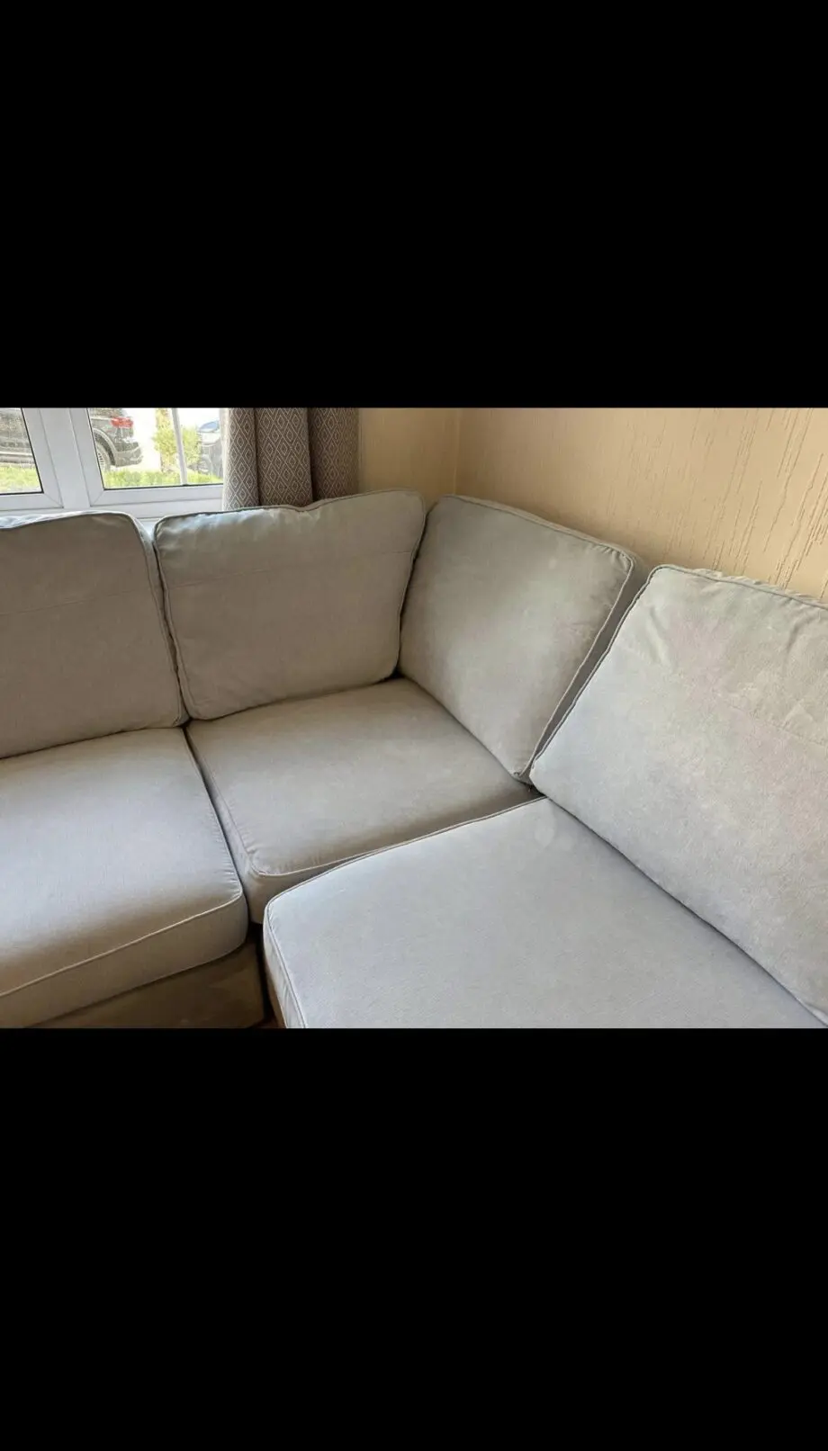 DFS Blue Orka sofa