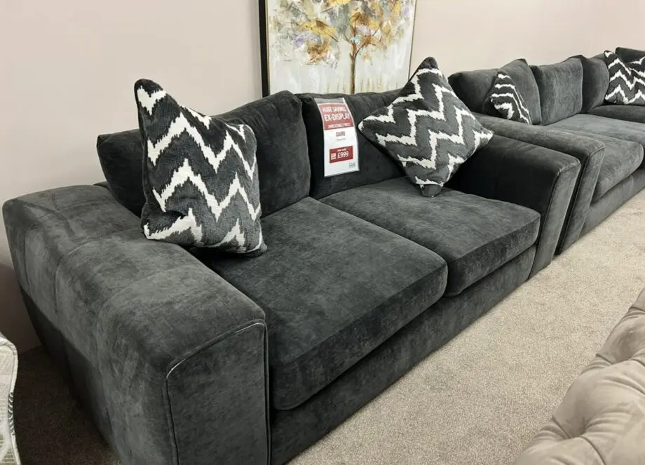 NCF three seater grey sofa!