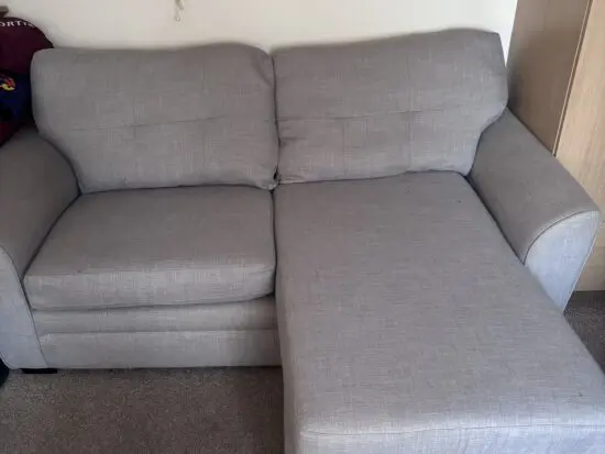 Grey. 3-seater-sofa