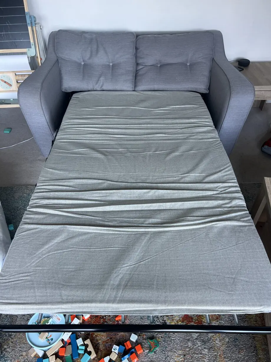 Harvey’s Grey Sofabed and Sofa set
