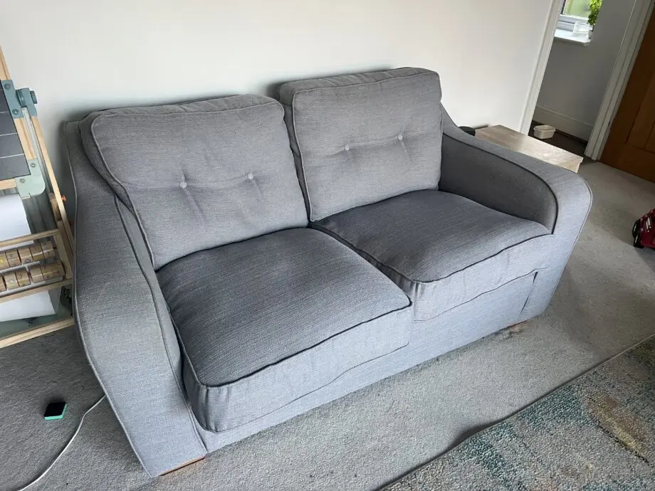Harvey’s Grey Sofabed and Sofa set