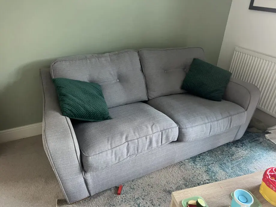 Harvey’s Grey Sofabed and Sofa set