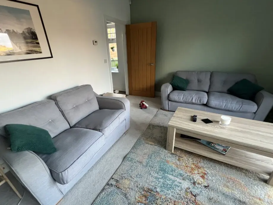 Harvey’s Grey Sofabed and Sofa set