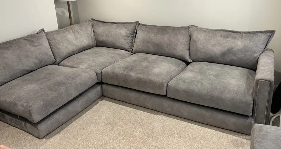 DFS Indulgence Right Arm 4 Piece Corner Sofa and Foot Stool