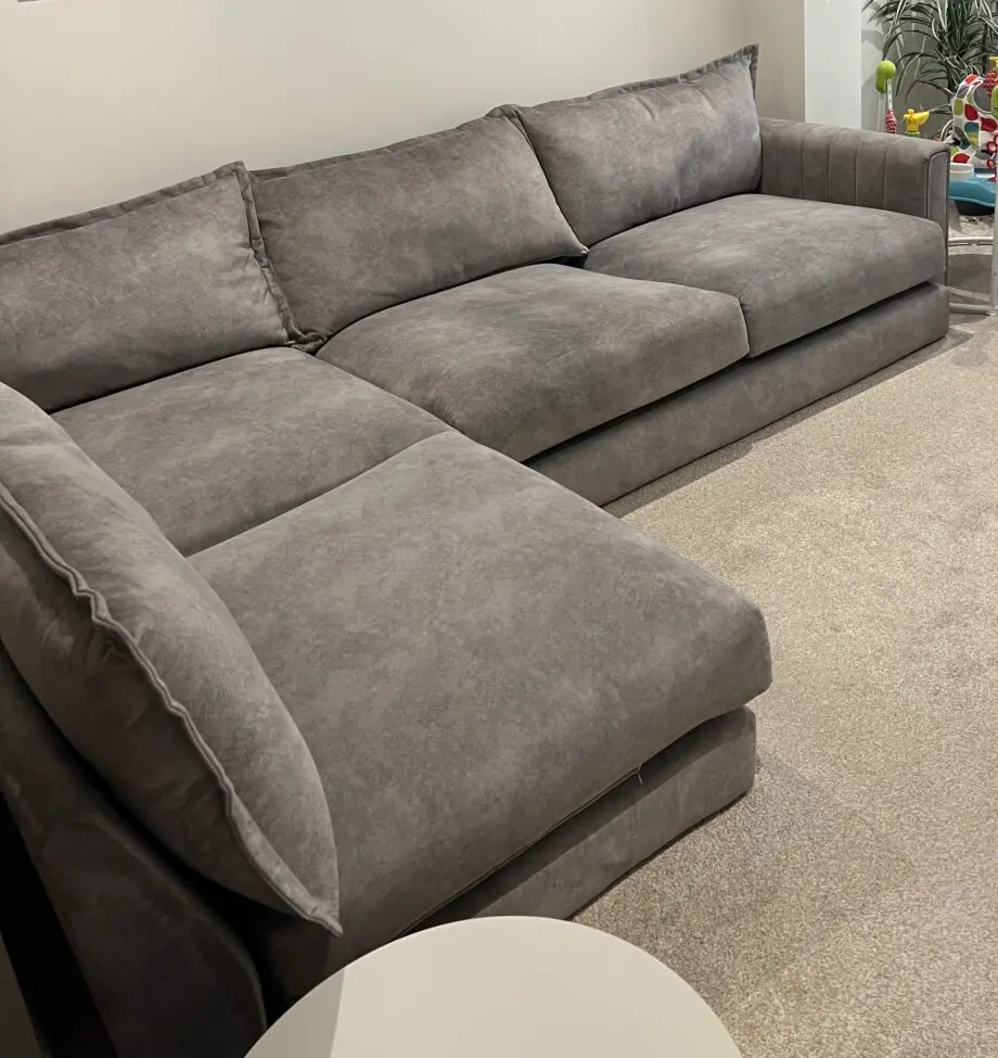 DFS Indulgence Right Arm 4 Piece Corner Sofa and Foot Stool