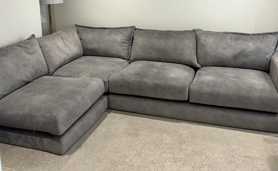 DFS Indulgence Right Arm 4 Piece Corner Sofa and Foot Stool