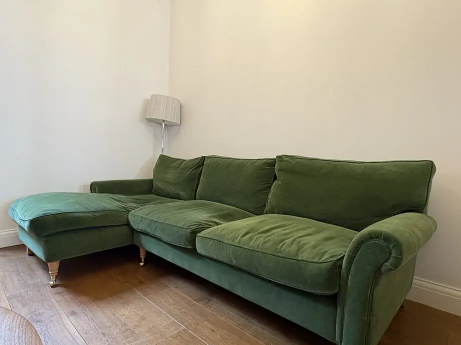 Cotswold Company Osbourne green corner sofa