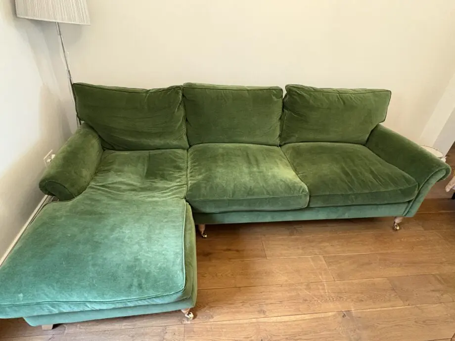 Cotswold Company Osbourne green corner sofa
