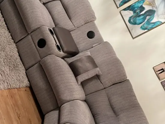 SCS double recliner NEVADA4 2 CORNER 2 POWER