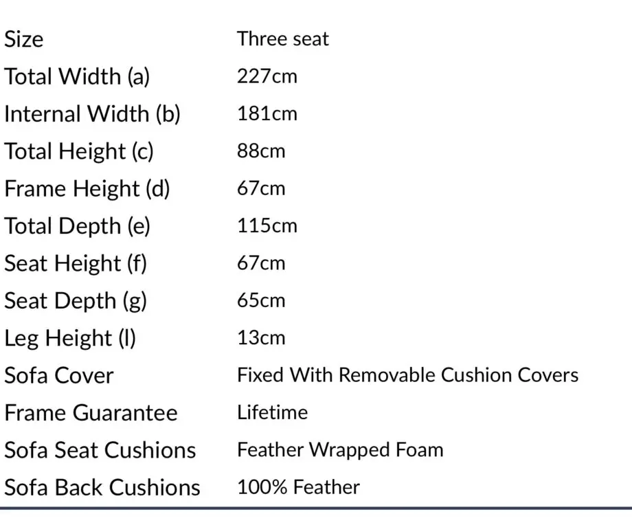 Sofa.com 3 Piece Sofa (+Sofabed)