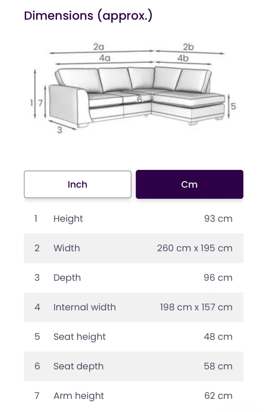 DFS Orka Grey Left Hand Facing Arm Open End Corner Sofa with Grey Large Storage Footstool Plaza