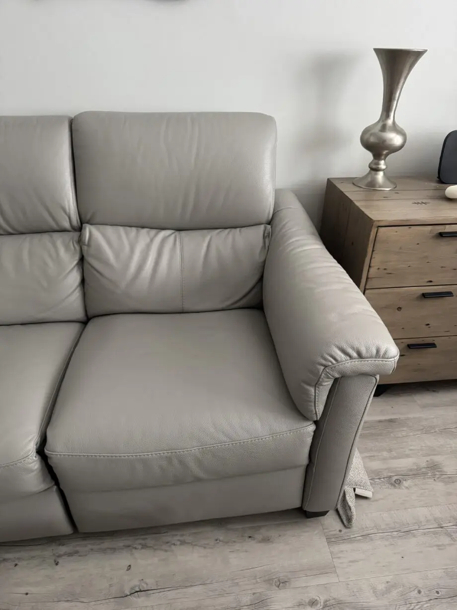 natuzzi 3seater with chaise