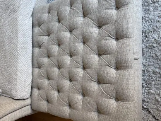 Next Gosford Sofas and Ottoman Pouffe