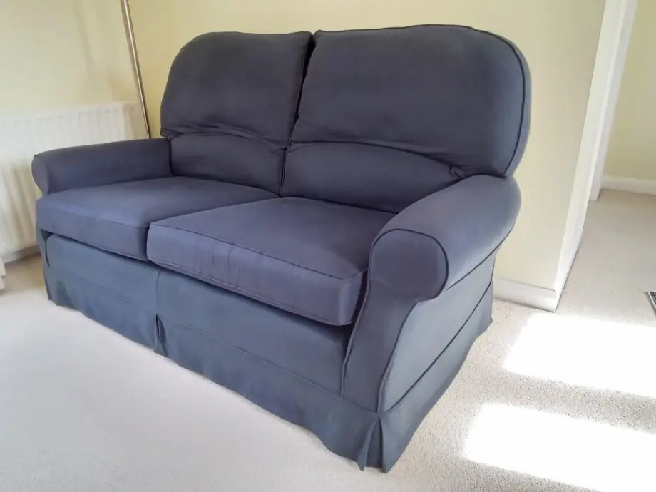 Multiyork 2 & 3 Seater Settee set in Navy Blue Linen