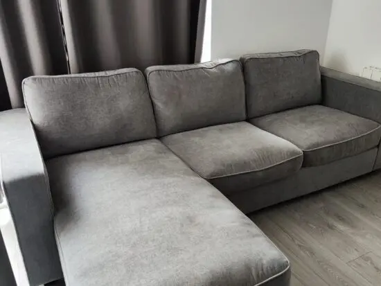Left Hand Storage Chaise Sofa