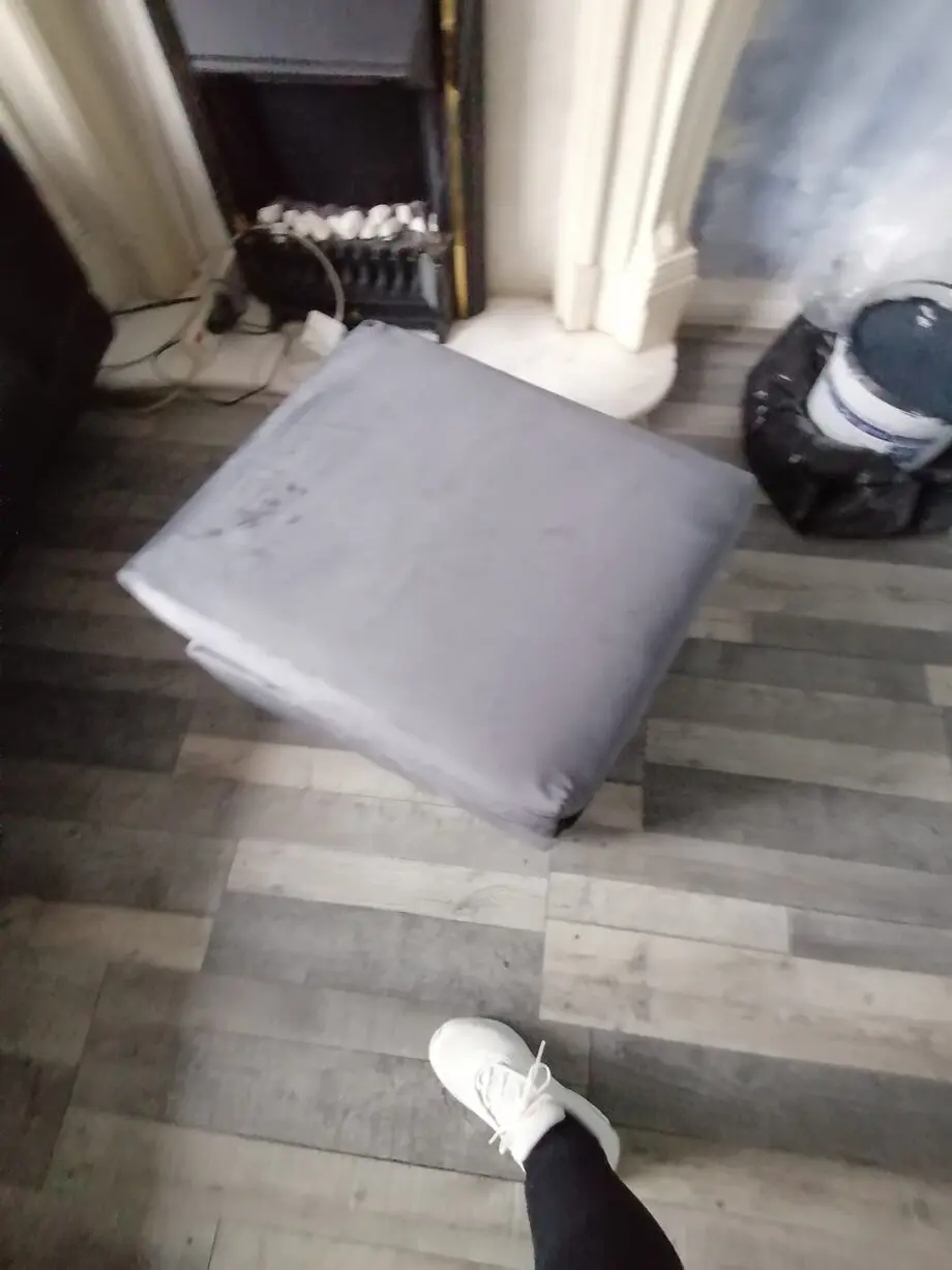 Grey corner settee brand new
