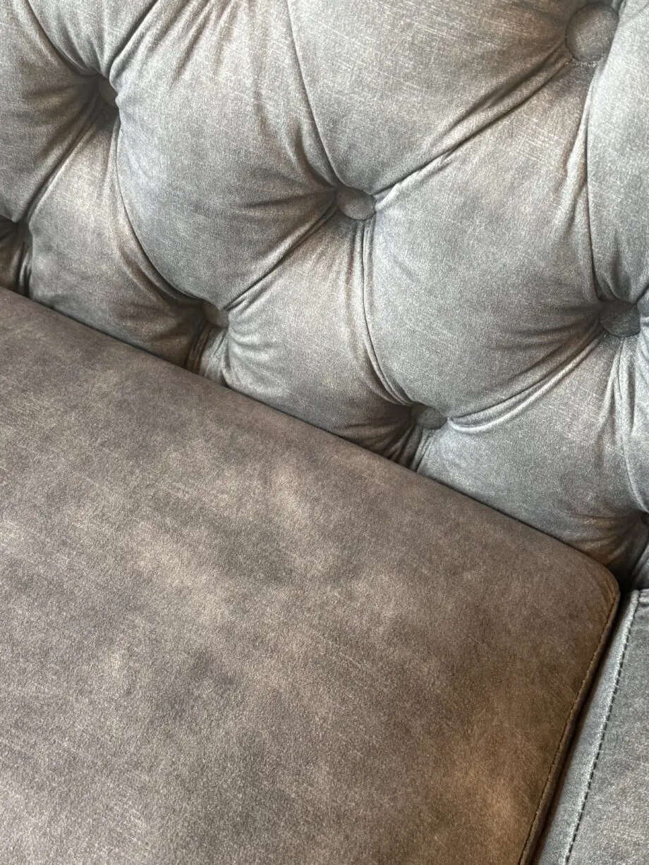 Green 2 seater sofa