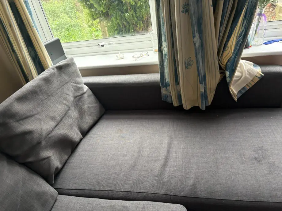 grey corner sofa bed