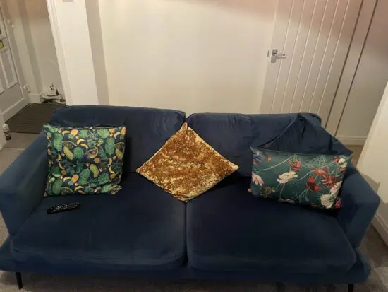 Large two seater sofa