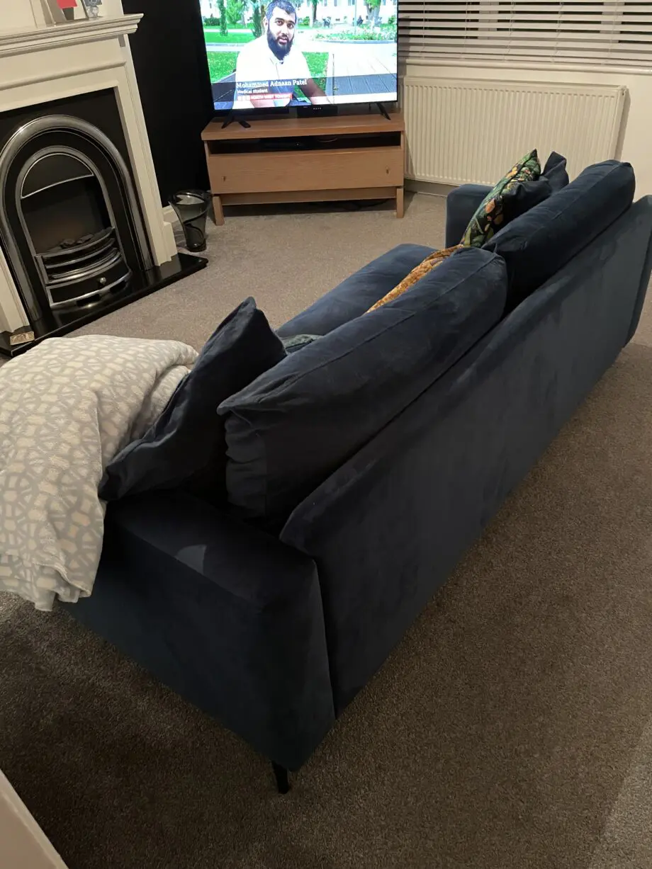 Large two seater sofa