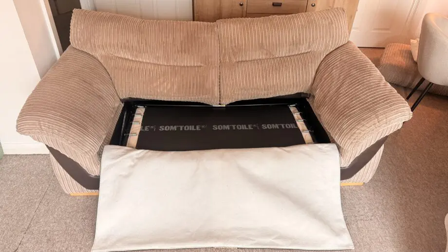 DFS Sofa Bed set in Oatmeal