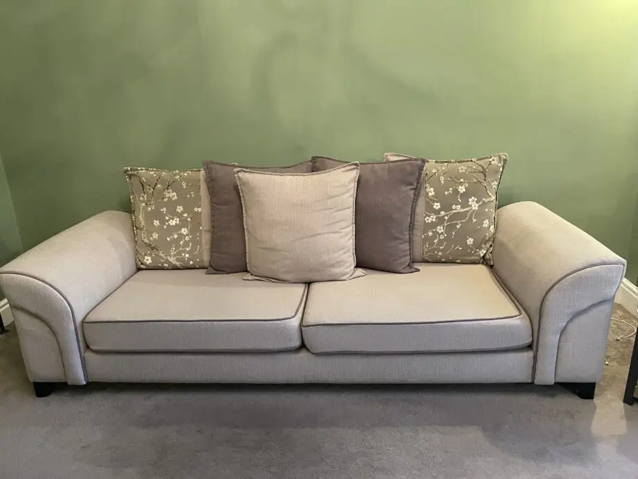 DFS 4 seater sofa and footstool