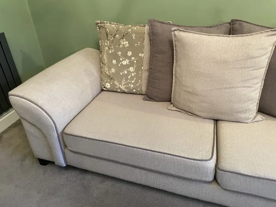 DFS 4 seater sofa and footstool