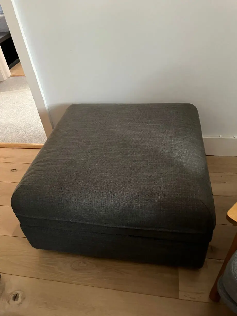 Ikea Vallentuna sofa bed modules and footstool