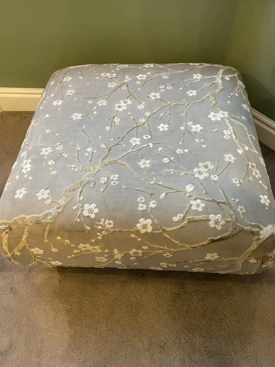 DFS 4 seater sofa and footstool