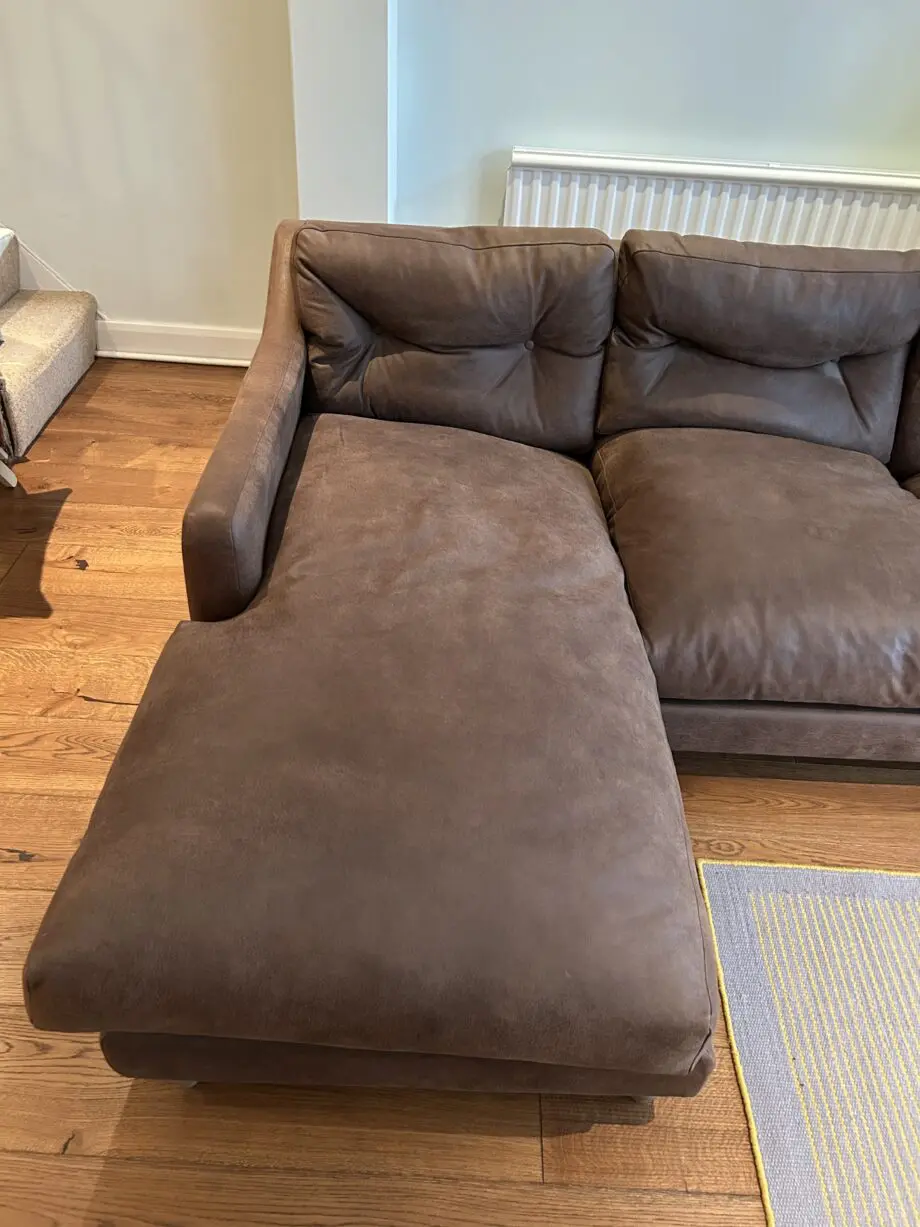 Loaf Brown Leather Sofa