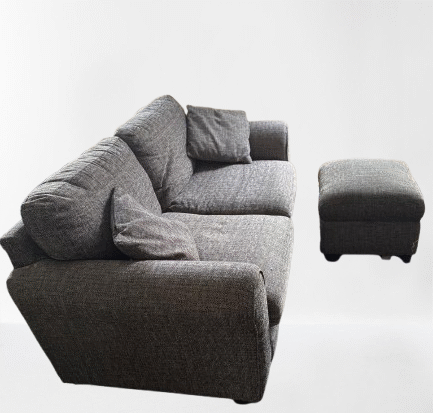 Argos Home Lisbon Fabric 2 Seater Sofa - grey