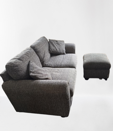 Argos Home Lisbon Fabric 2 Seater Sofa - grey