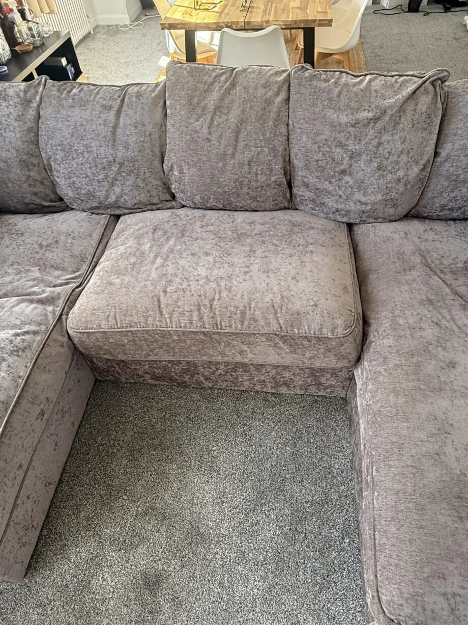 Carnaby Luxe Chenille U-Shape Corner Sofa